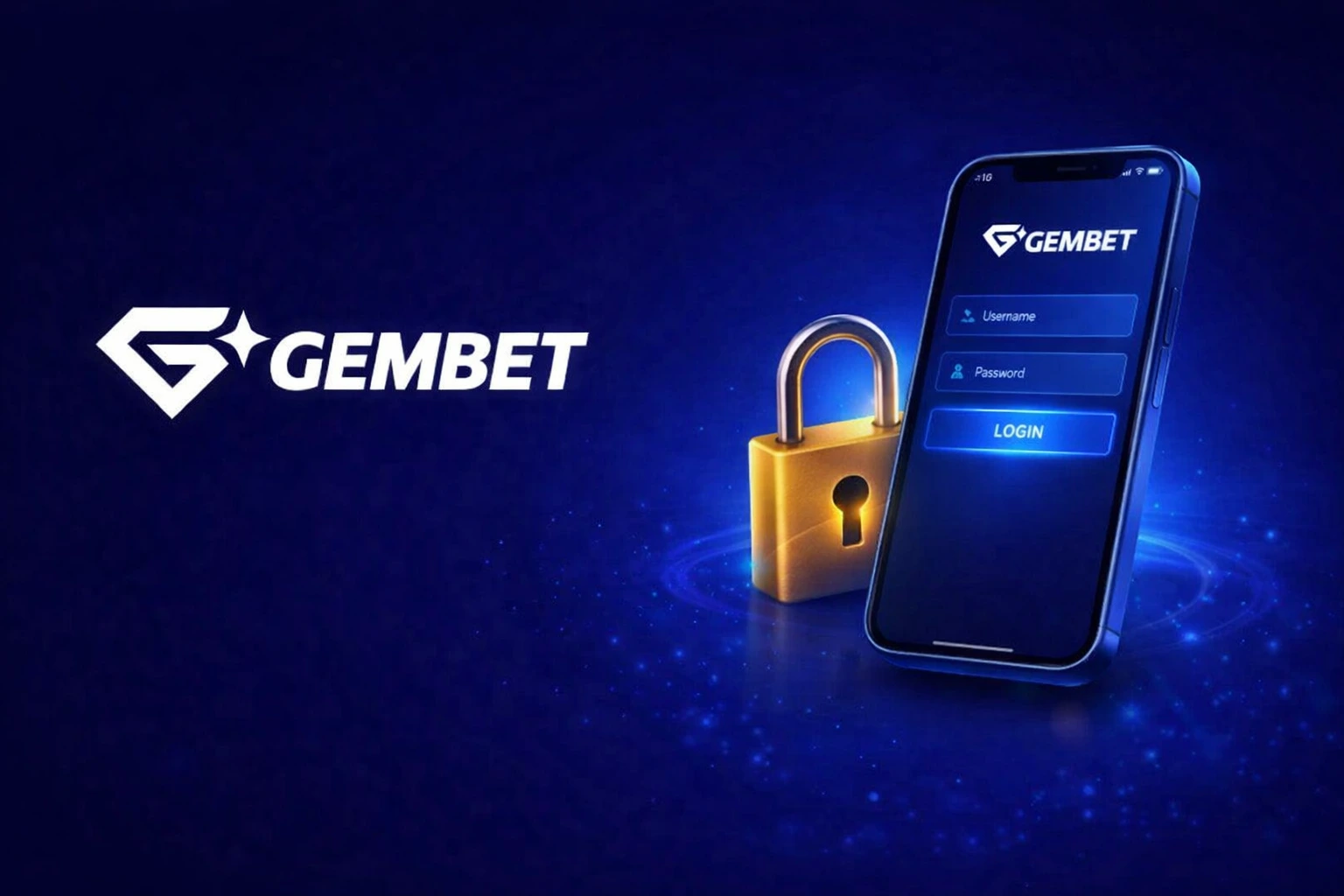 Gembet login steps