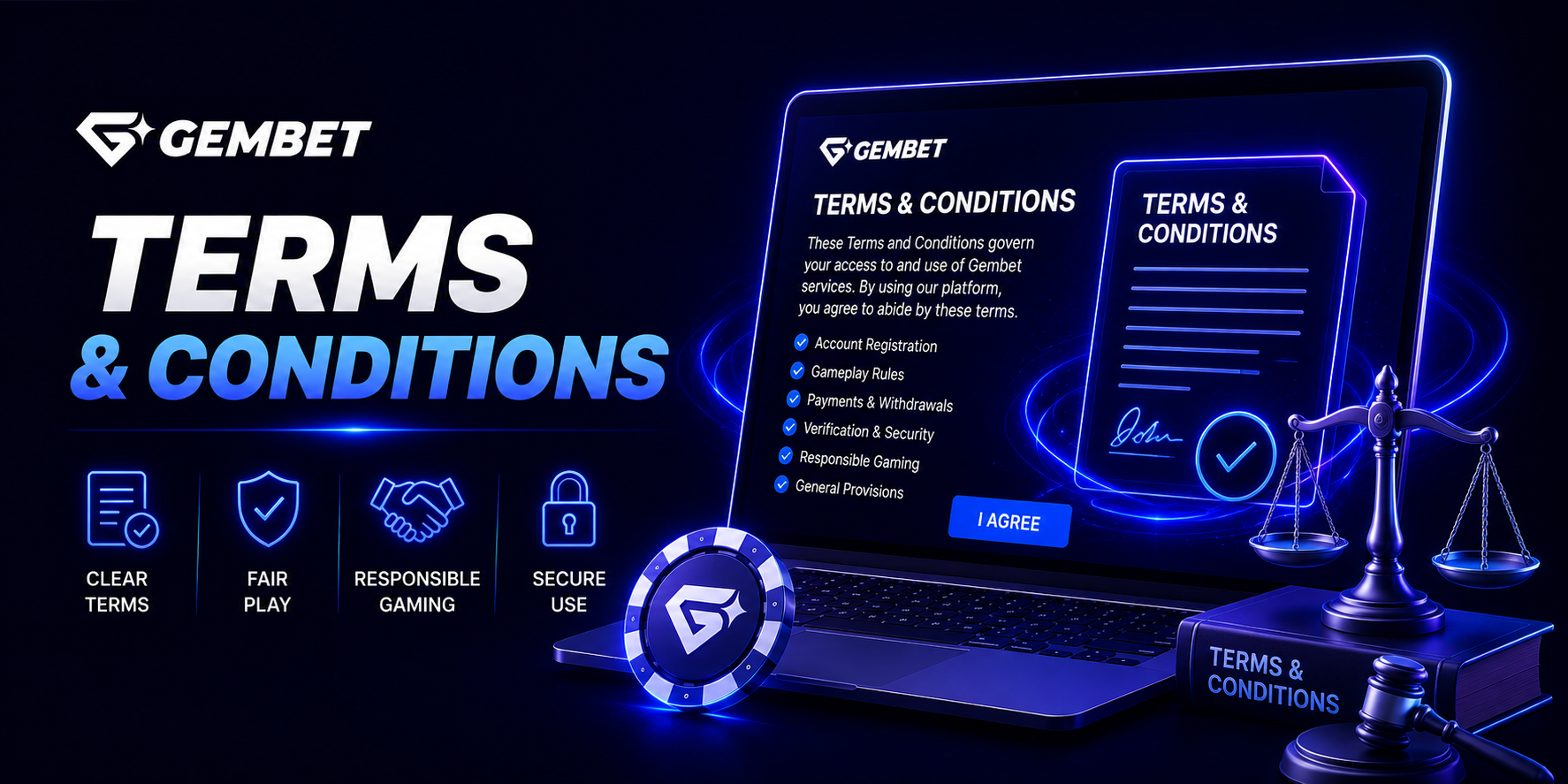 Gembet terms and conditions